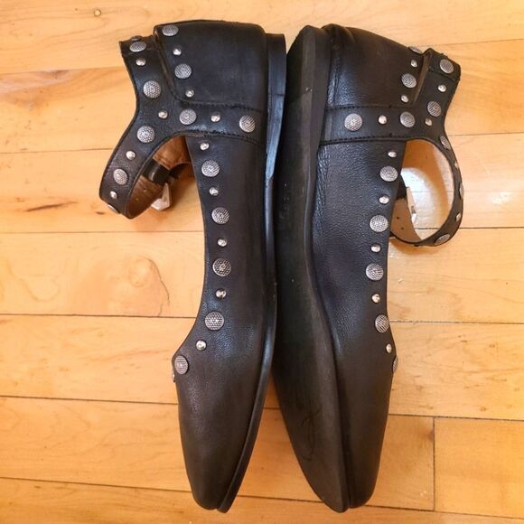 Free People Mystic Mary Janes Black Size 39.5 - Picture 6 of 10